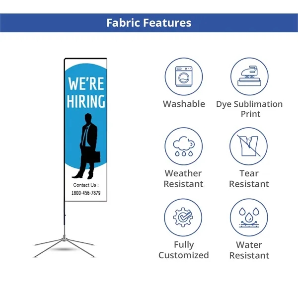 L Flags - Double Sided Package (27.5" x 128") - L Flags - Double Sided Package (27.5" x 128") - Image 2 of 7