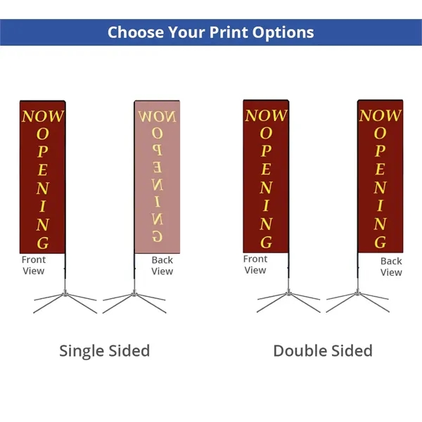L Flags - Double Sided Package (27.5" x 128") - L Flags - Double Sided Package (27.5" x 128") - Image 6 of 7