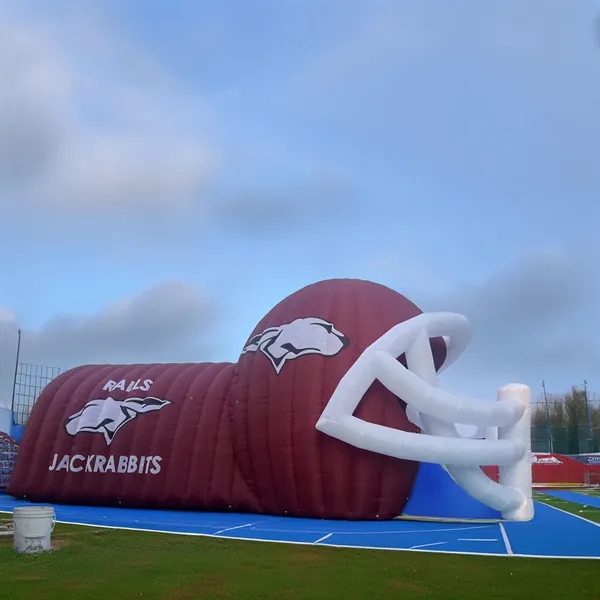 Inflatable Helmet Tunnel - Inflatable Helmet Tunnel - Image 1 of 1