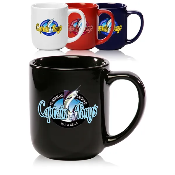 16 oz. Vibrant Color Glossy Ceramic Mugs - 16 oz. Vibrant Color Glossy Ceramic Mugs - Image 0 of 9