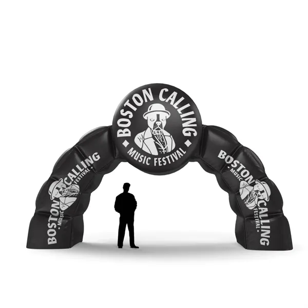 Inflatable Round Logo Arch - Inflatable Round Logo Arch - Image 0 of 0