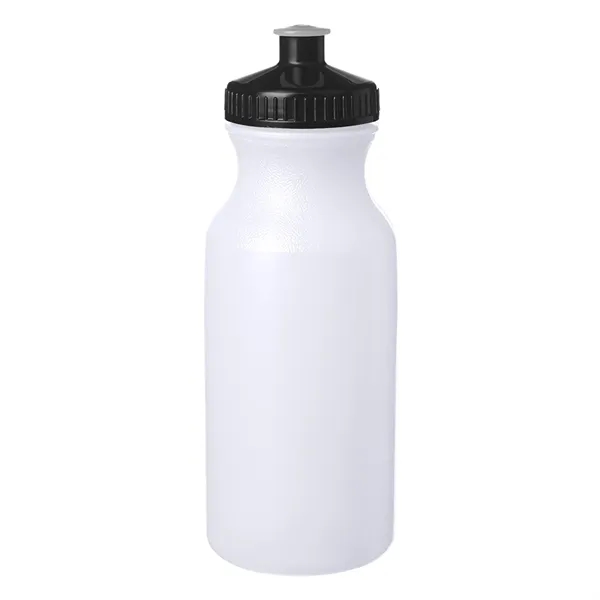 Lightweight Push-cap Water Bottle - Recyclable, 20 oz. - Lightweight Push-cap Water Bottle - Recyclable, 20 oz. - Image 3 of 28