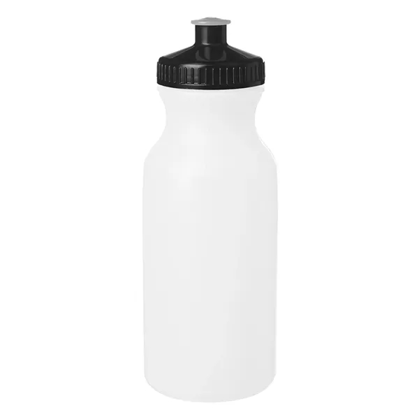 Lightweight Push-cap Water Bottle - Recyclable, 20 oz. - Lightweight Push-cap Water Bottle - Recyclable, 20 oz. - Image 10 of 28
