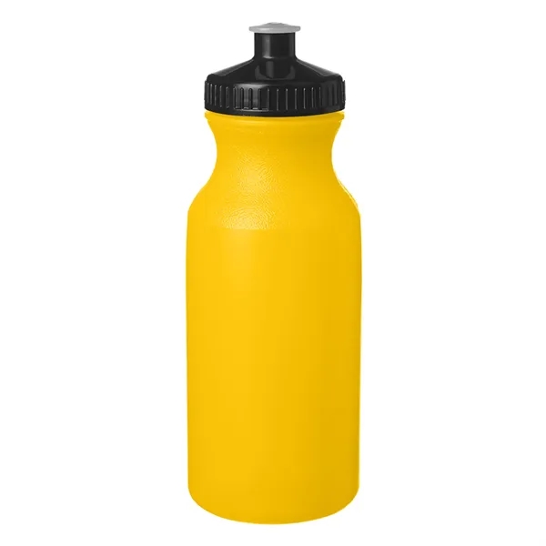 Lightweight Push-cap Water Bottle - Recyclable, 20 oz. - Lightweight Push-cap Water Bottle - Recyclable, 20 oz. - Image 11 of 28