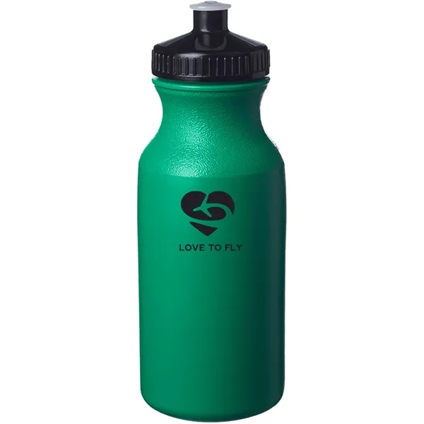 Lightweight Push-cap Water Bottle - Recyclable, 20 oz. - Lightweight Push-cap Water Bottle - Recyclable, 20 oz. - Image 20 of 28