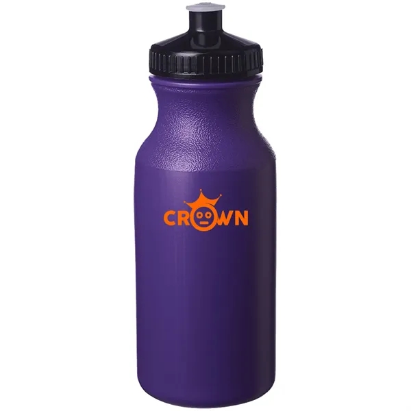 Lightweight Push-cap Water Bottle - Recyclable, 20 oz. - Lightweight Push-cap Water Bottle - Recyclable, 20 oz. - Image 23 of 28