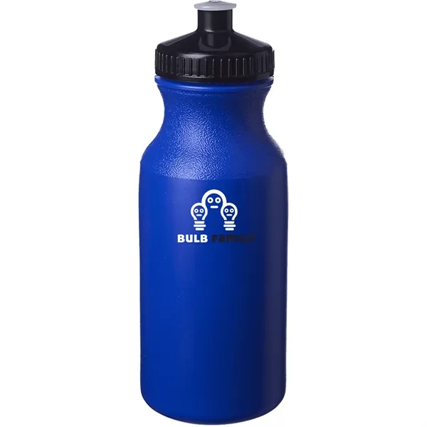 Lightweight Push-cap Water Bottle - Recyclable, 20 oz. - Lightweight Push-cap Water Bottle - Recyclable, 20 oz. - Image 25 of 28
