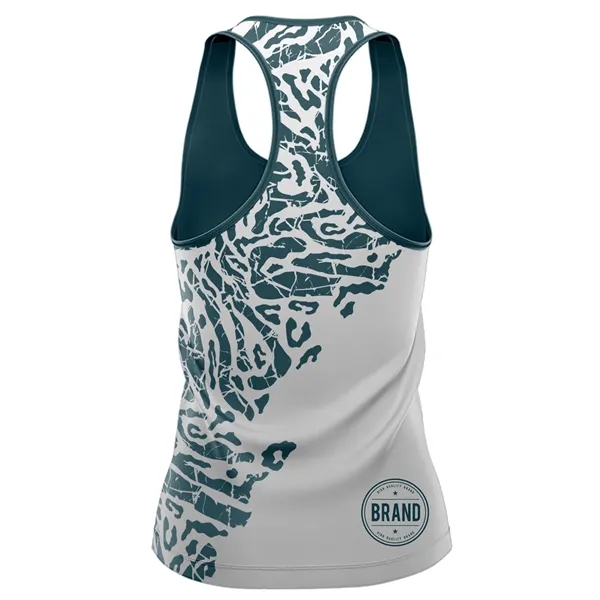 Women's Sublimation Racerback Tank Top - 150G Interlock - Women's Sublimation Racerback Tank Top - 150G Interlock - Image 1 of 1