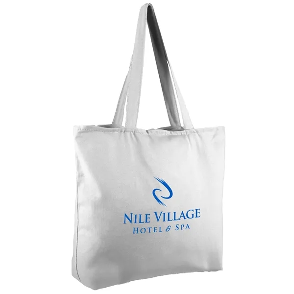 12 oz. Zippered Cotton Canvas Tote - 12 oz. Zippered Cotton Canvas Tote - Image 0 of 10