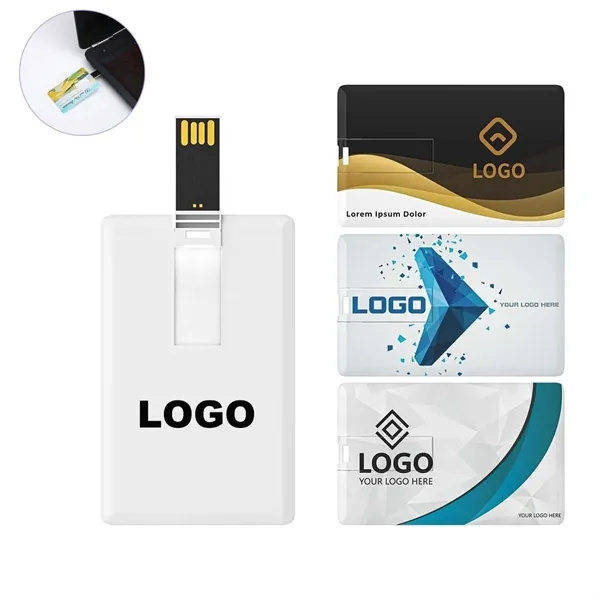 Custom Full Color Credit Card 64G USB Drive - Custom Full Color Credit Card 64G USB Drive - Image 0 of 4