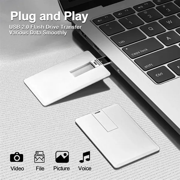 Custom Full Color Credit Card 64G USB Drive - Custom Full Color Credit Card 64G USB Drive - Image 2 of 4