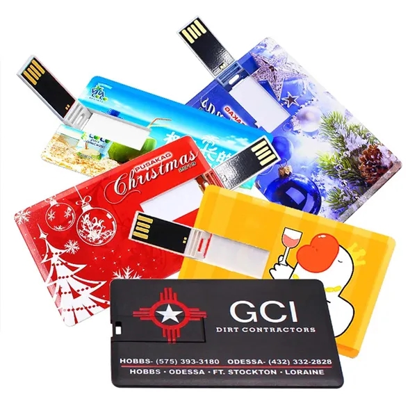 Custom Full Color Credit Card 64G USB Drive - Custom Full Color Credit Card 64G USB Drive - Image 4 of 4