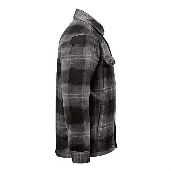 Men's Highland Sherpa Lined Plaid Jacket - Men's Highland Sherpa Lined Plaid Jacket - Image 4 of 9