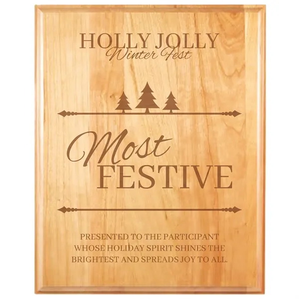 8" x 10" Genuine Cherry Plaque - 8" x 10" Genuine Cherry Plaque - Image 0 of 1