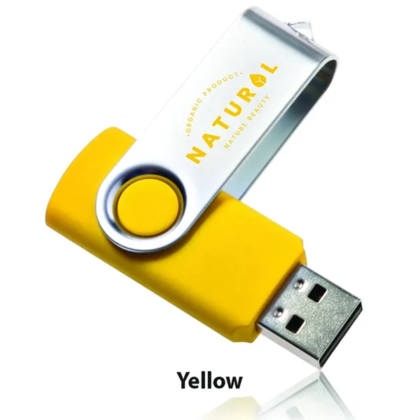 8GB Swivel USB Memory Flash Drive - 8GB Swivel USB Memory Flash Drive - Image 0 of 24