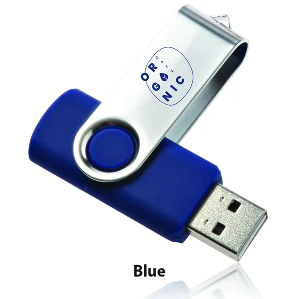 8GB Swivel USB Memory Flash Drive - 8GB Swivel USB Memory Flash Drive - Image 3 of 24