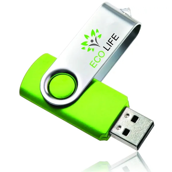 8GB Swivel USB Memory Flash Drive - 8GB Swivel USB Memory Flash Drive - Image 6 of 24