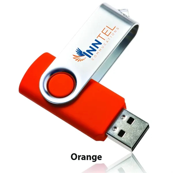 8GB Swivel USB Memory Flash Drive - 8GB Swivel USB Memory Flash Drive - Image 7 of 24