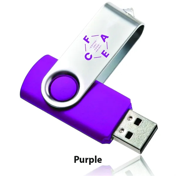 8GB Swivel USB Memory Flash Drive - 8GB Swivel USB Memory Flash Drive - Image 8 of 24