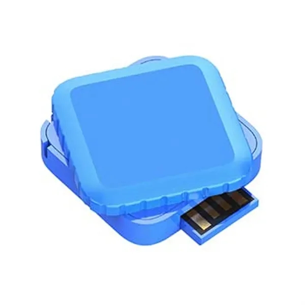 Square-shaped Swivel Style PCB USB Drive - Square-shaped Swivel Style PCB USB Drive - Image 1 of 1