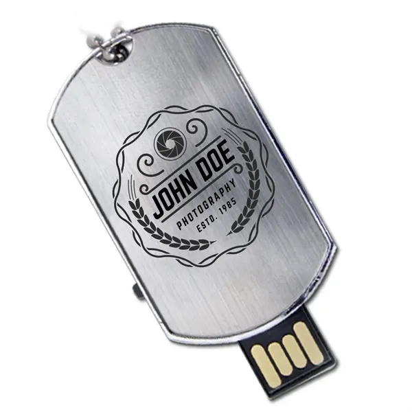 Dog Tag-Style UDP USB Drive - Dog Tag-Style UDP USB Drive - Image 0 of 1