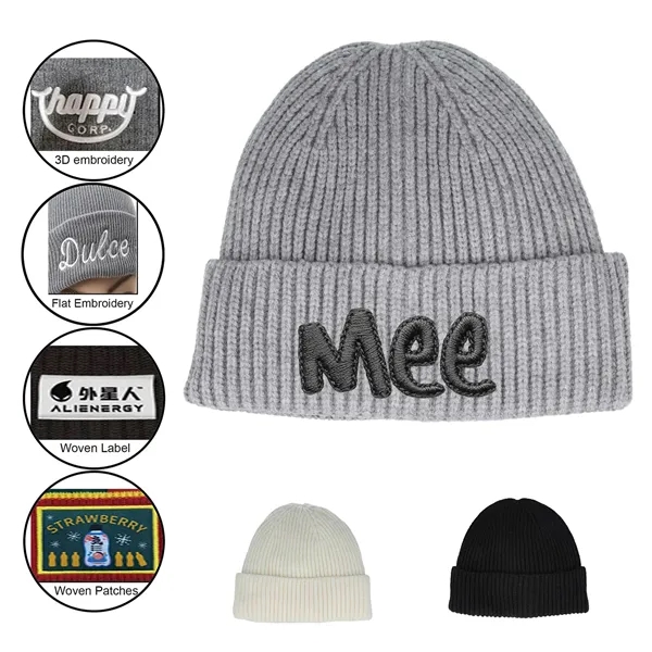 Value Knitted Stripe Beanie - Value Knitted Stripe Beanie - Image 0 of 3
