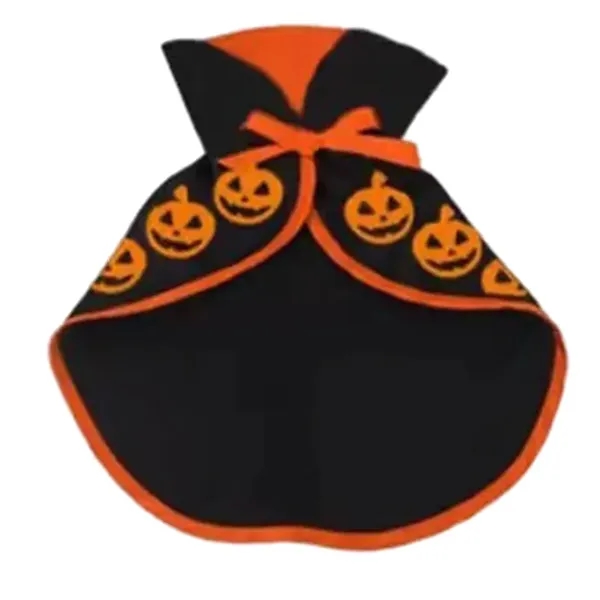 Halloween Cat Costume Pet Cape Outfit for Party and Photos - Halloween Cat Costume Pet Cape Outfit for Party and Photos - Image 10 of 10