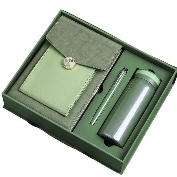 Corporate Gift Set with Notebook Pen and Insulated Bottle - Corporate Gift Set with Notebook Pen and Insulated Bottle - Image 5 of 11