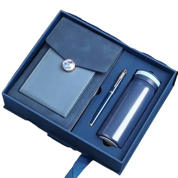 Corporate Gift Set with Notebook Pen and Insulated Bottle - Corporate Gift Set with Notebook Pen and Insulated Bottle - Image 7 of 11