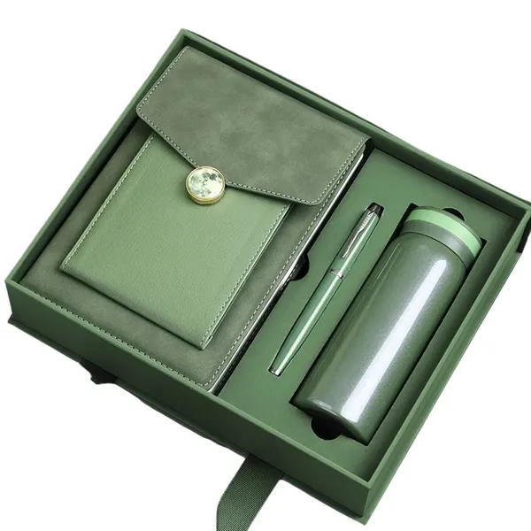 Corporate Gift Set with Notebook Pen and Insulated Bottle - Corporate Gift Set with Notebook Pen and Insulated Bottle - Image 10 of 11