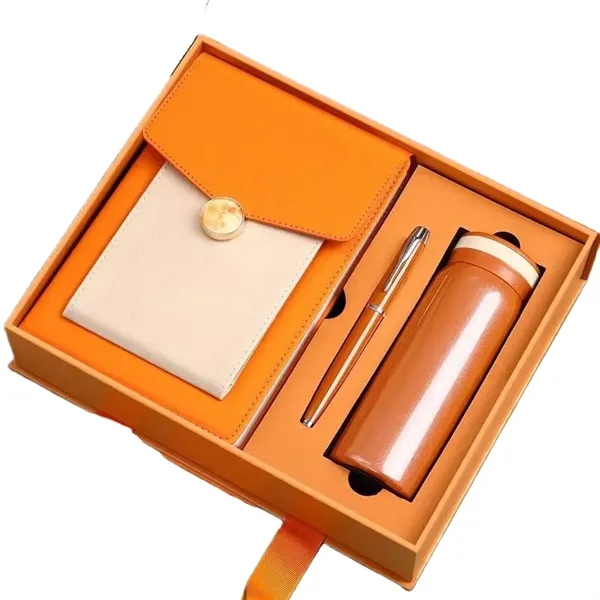 Corporate Gift Set with Notebook Pen and Insulated Bottle - Corporate Gift Set with Notebook Pen and Insulated Bottle - Image 11 of 11