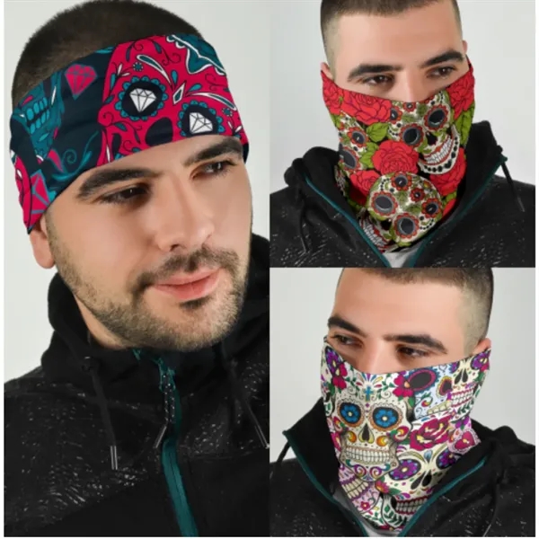 Square Shaped Sublimated Bandana - Square Shaped Sublimated Bandana - Image 1 of 1