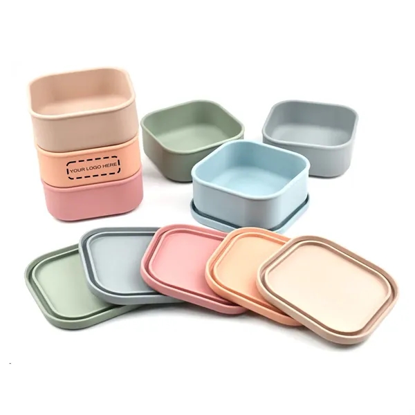 Square Silicone Food Container - Square Silicone Food Container - Image 0 of 2