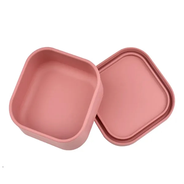 Square Silicone Food Container - Square Silicone Food Container - Image 1 of 2