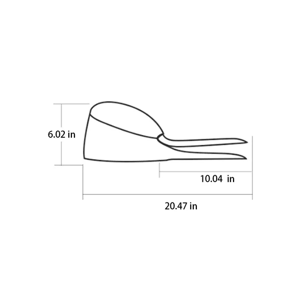 Breathable Sweat-Absorbing Cotton Work Cap with Mask Buttons - Breathable Sweat-Absorbing Cotton Work Cap with Mask Buttons - Image 2 of 4