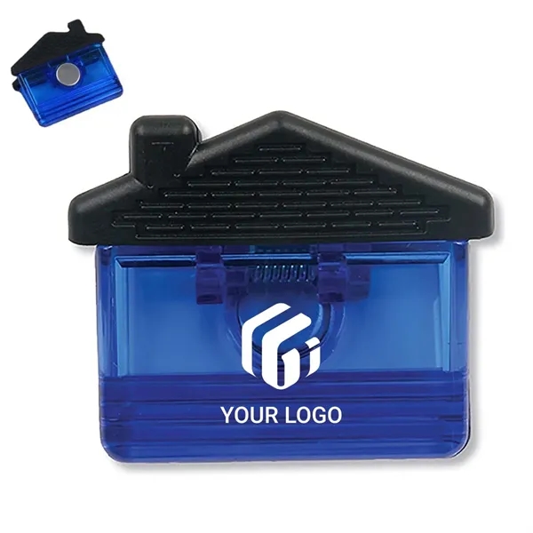 School office supplies house shape magnetic chip clip - School office supplies house shape magnetic chip clip - Image 0 of 2