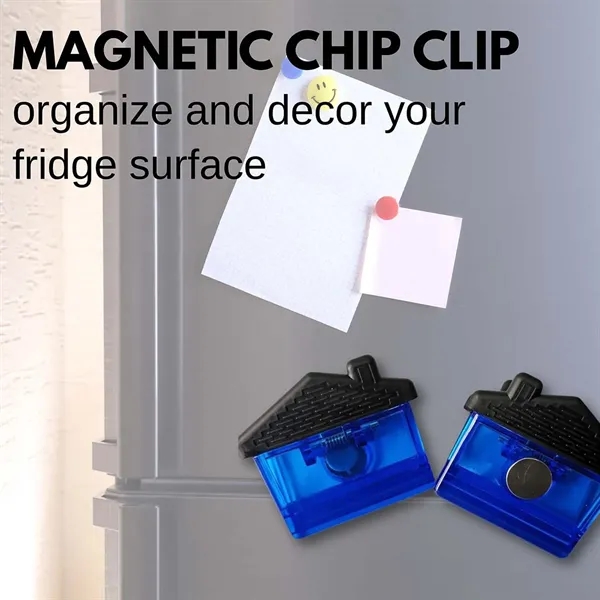 School office supplies house shape magnetic chip clip - School office supplies house shape magnetic chip clip - Image 2 of 2