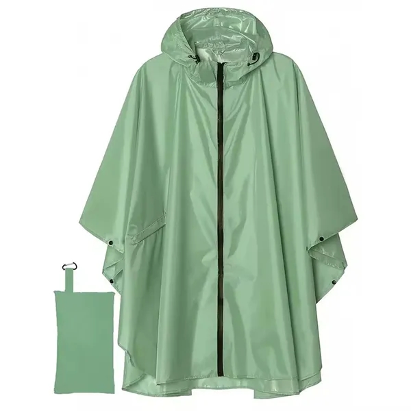 Unisex Rain Poncho Raincoat Hooded - Unisex Rain Poncho Raincoat Hooded - Image 6 of 14