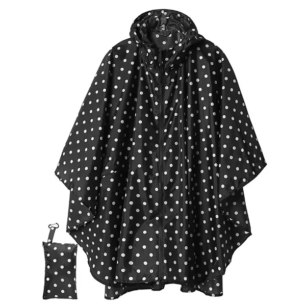 Unisex Rain Poncho Raincoat Hooded - Unisex Rain Poncho Raincoat Hooded - Image 12 of 14