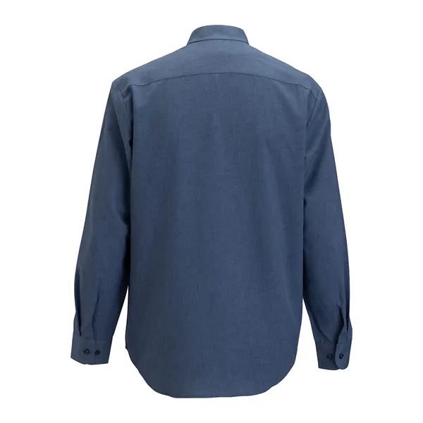 Edwards Flexbatiste Banded Collar Long Sleeve Men's Shirt - Edwards Flexbatiste Banded Collar Long Sleeve Men's Shirt - Image 9 of 10