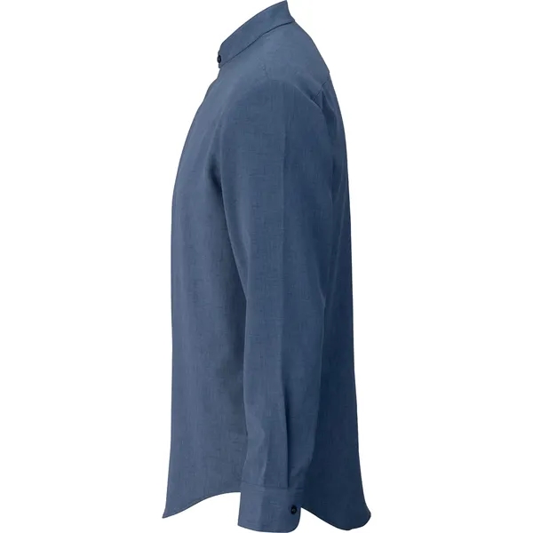 Edwards Flexbatiste Banded Collar Long Sleeve Men's Shirt - Edwards Flexbatiste Banded Collar Long Sleeve Men's Shirt - Image 10 of 10