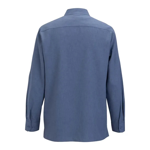 Edwards Flexbatiste Stand Up Collar Long Sleeve Men's Shirt - Edwards Flexbatiste Stand Up Collar Long Sleeve Men's Shirt - Image 9 of 17