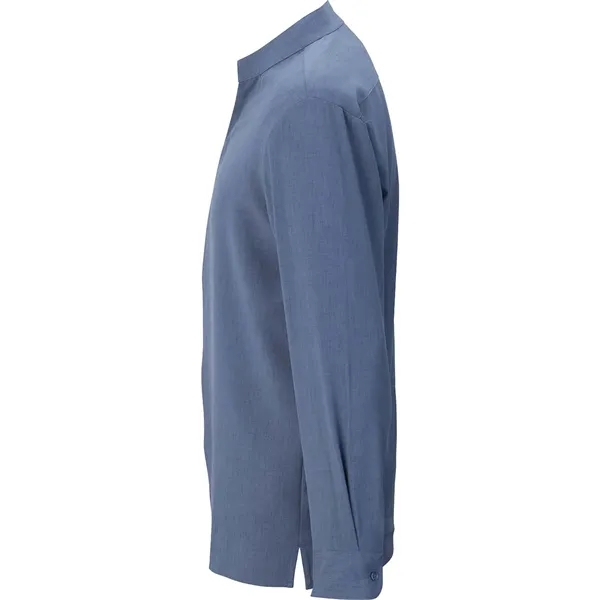 Edwards Flexbatiste Stand Up Collar Long Sleeve Men's Shirt - Edwards Flexbatiste Stand Up Collar Long Sleeve Men's Shirt - Image 10 of 17