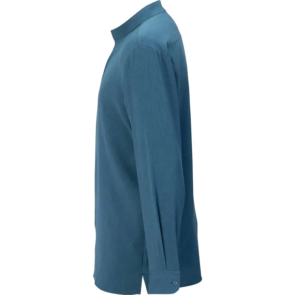 Edwards Flexbatiste Stand Up Collar Long Sleeve Men's Shirt - Edwards Flexbatiste Stand Up Collar Long Sleeve Men's Shirt - Image 12 of 17