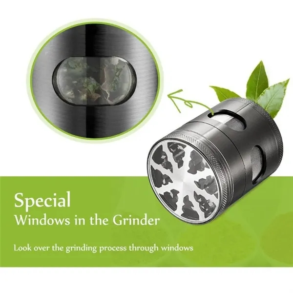 Metal Herb Grinder with special chamber door - Metal Herb Grinder with special chamber door - Image 4 of 4