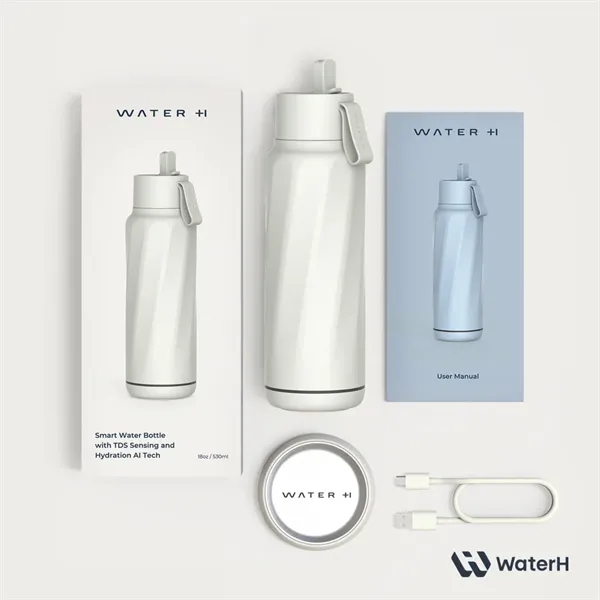 Water H® VITA Flip Lid Smart Bottle - 18oz - Water H® VITA Flip Lid Smart Bottle - 18oz - Image 4 of 15