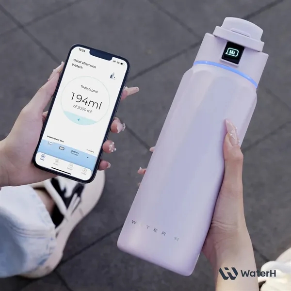 Water H® Boost Chug Lid Smart Bottle - 32oz - Water H® Boost Chug Lid Smart Bottle - 32oz - Image 2 of 13