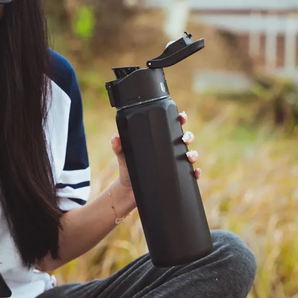 Water H® Boost Chug Lid Smart Bottle - 32oz - Water H® Boost Chug Lid Smart Bottle - 32oz - Image 4 of 13