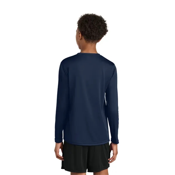 A4 Youth Cooling Performance Long Sleeve Tee - A4 Youth Cooling Performance Long Sleeve Tee - Image 9 of 29