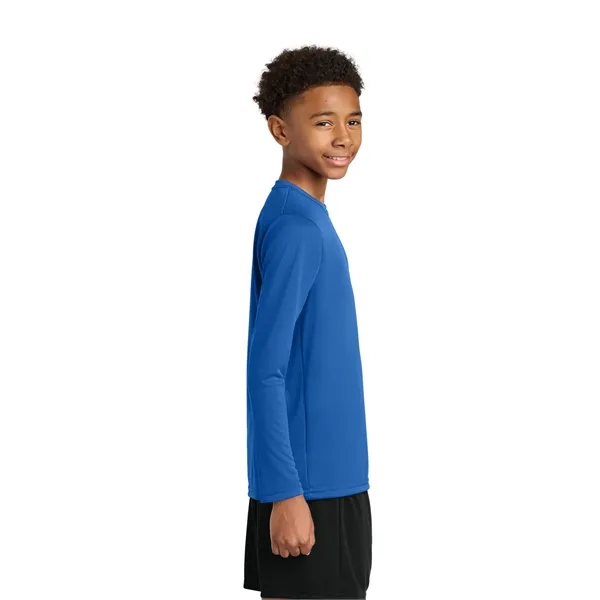 A4 Youth Cooling Performance Long Sleeve Tee - A4 Youth Cooling Performance Long Sleeve Tee - Image 23 of 29